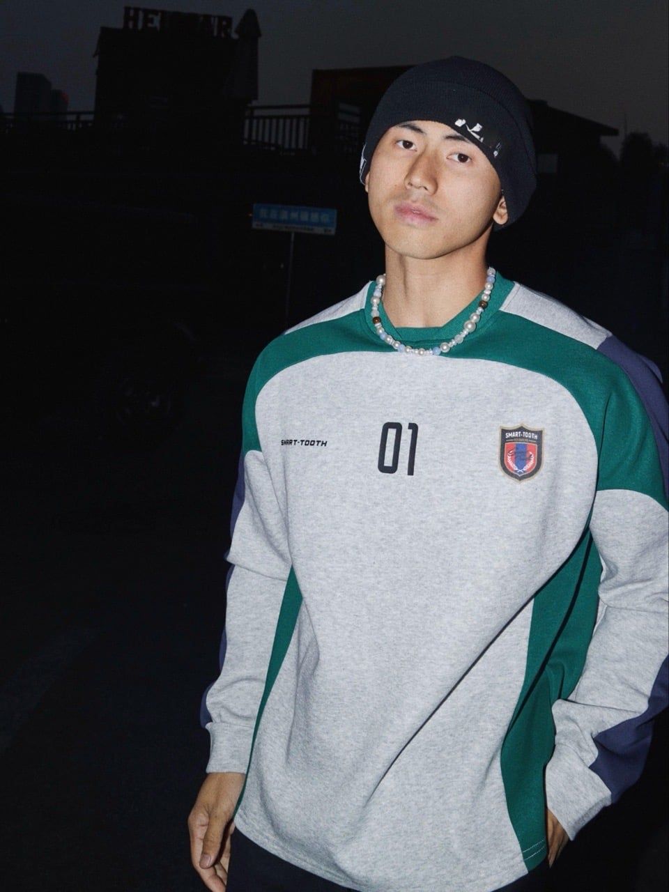  SWEATSHIRT 3766 GREEN 