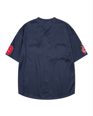  ÁO SƠ MI BASEBALL 707 XANH LAM 
