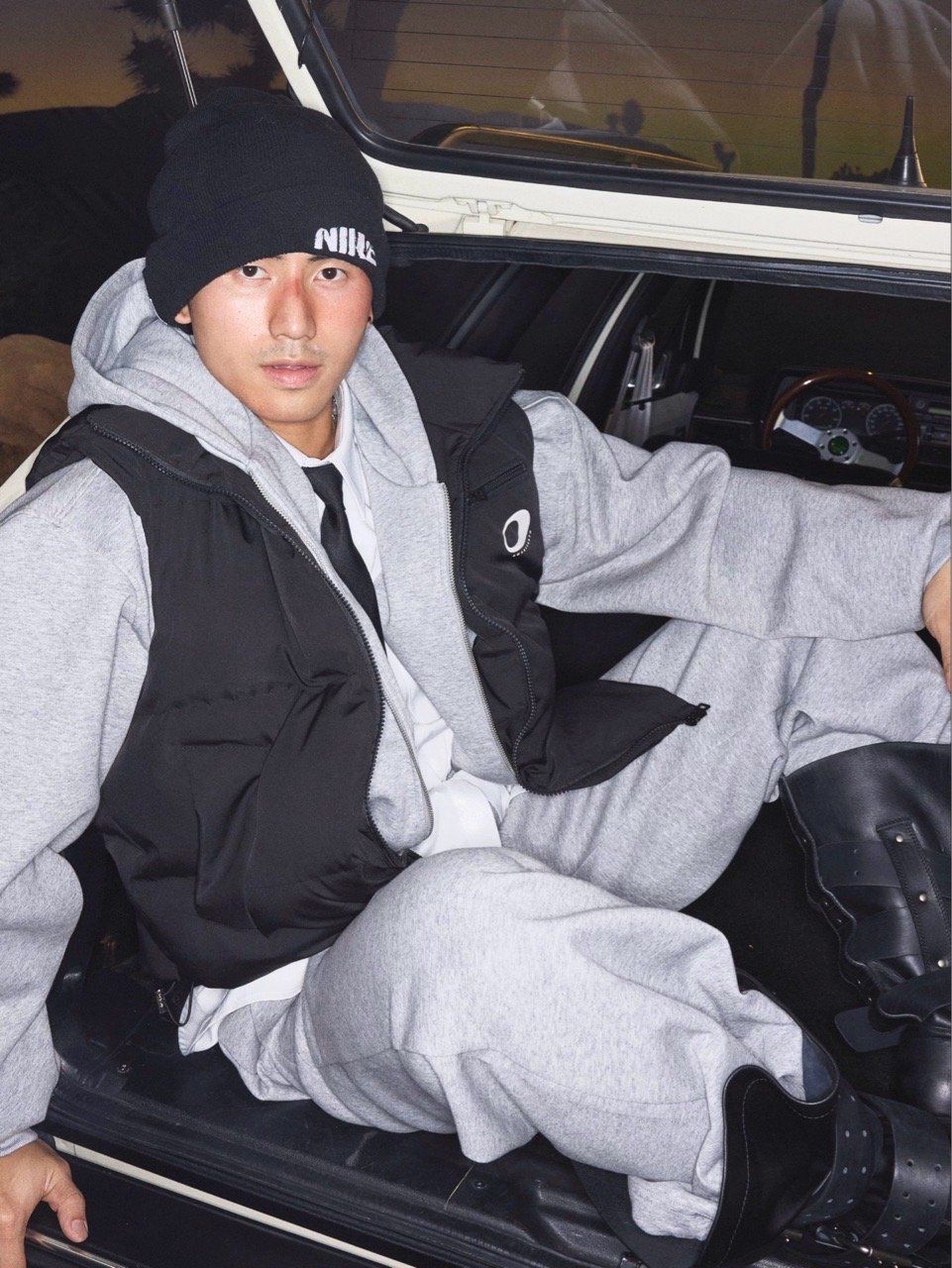  PUFFER JACKET 203 BLACK 