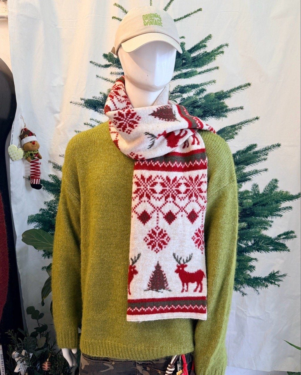  WOOL XMAS CRARF WHITE 