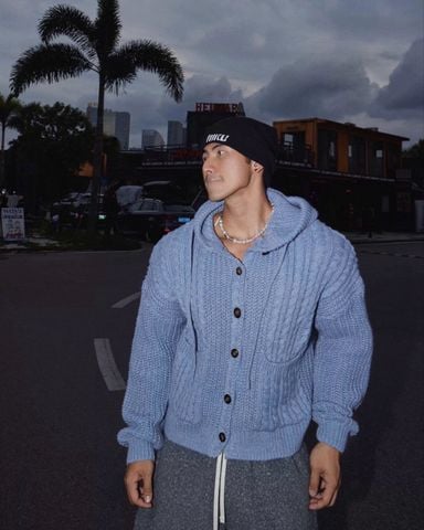  WOOLEN JACKET 3907 BLUE 