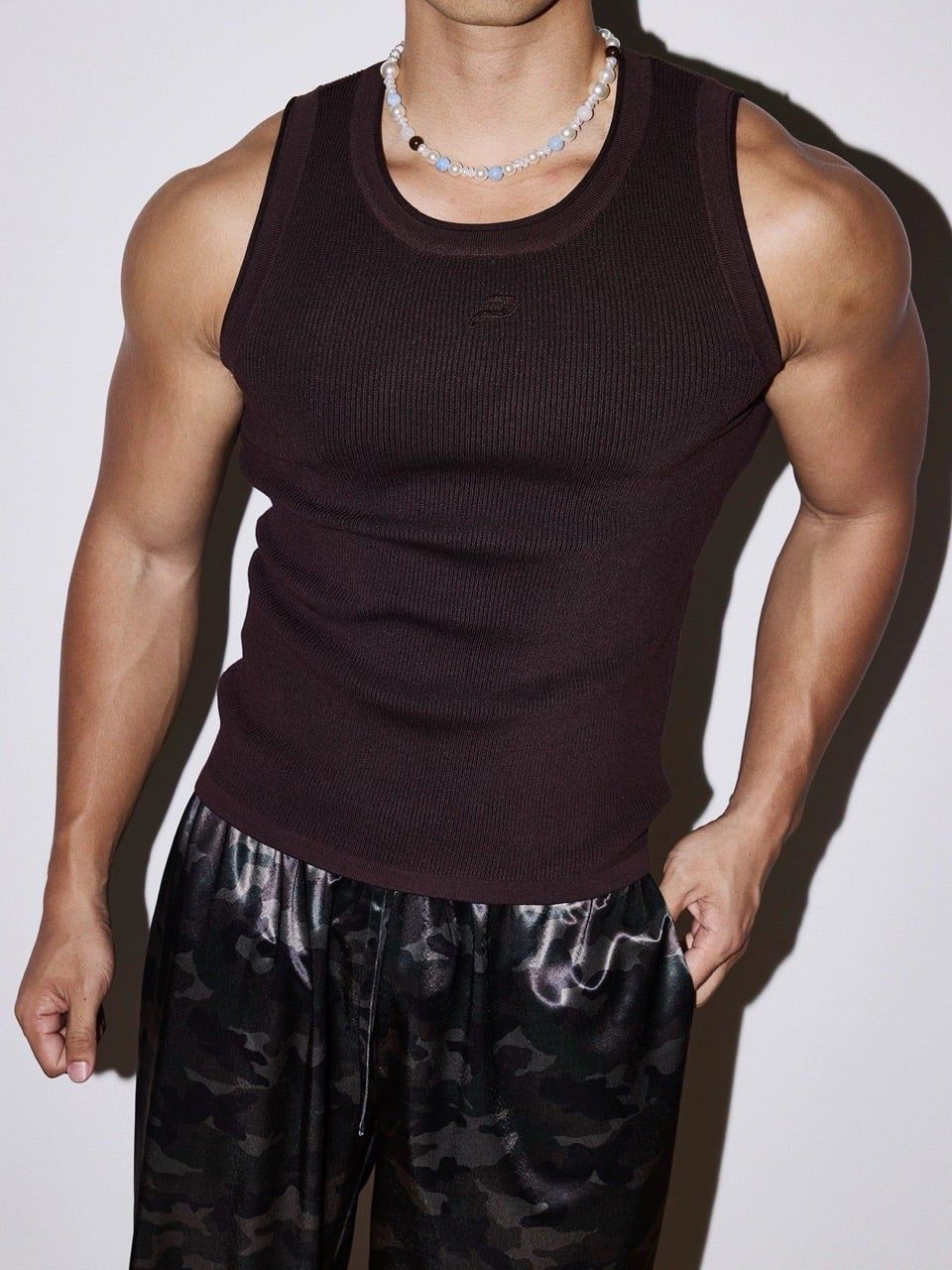  ÁO TANK TOP 203 NÂU 