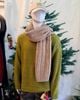  WOOL SCARF CREAM 