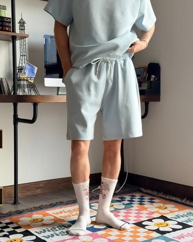  QUẦN SHORT 26007 XANH HÒA BÌNH 