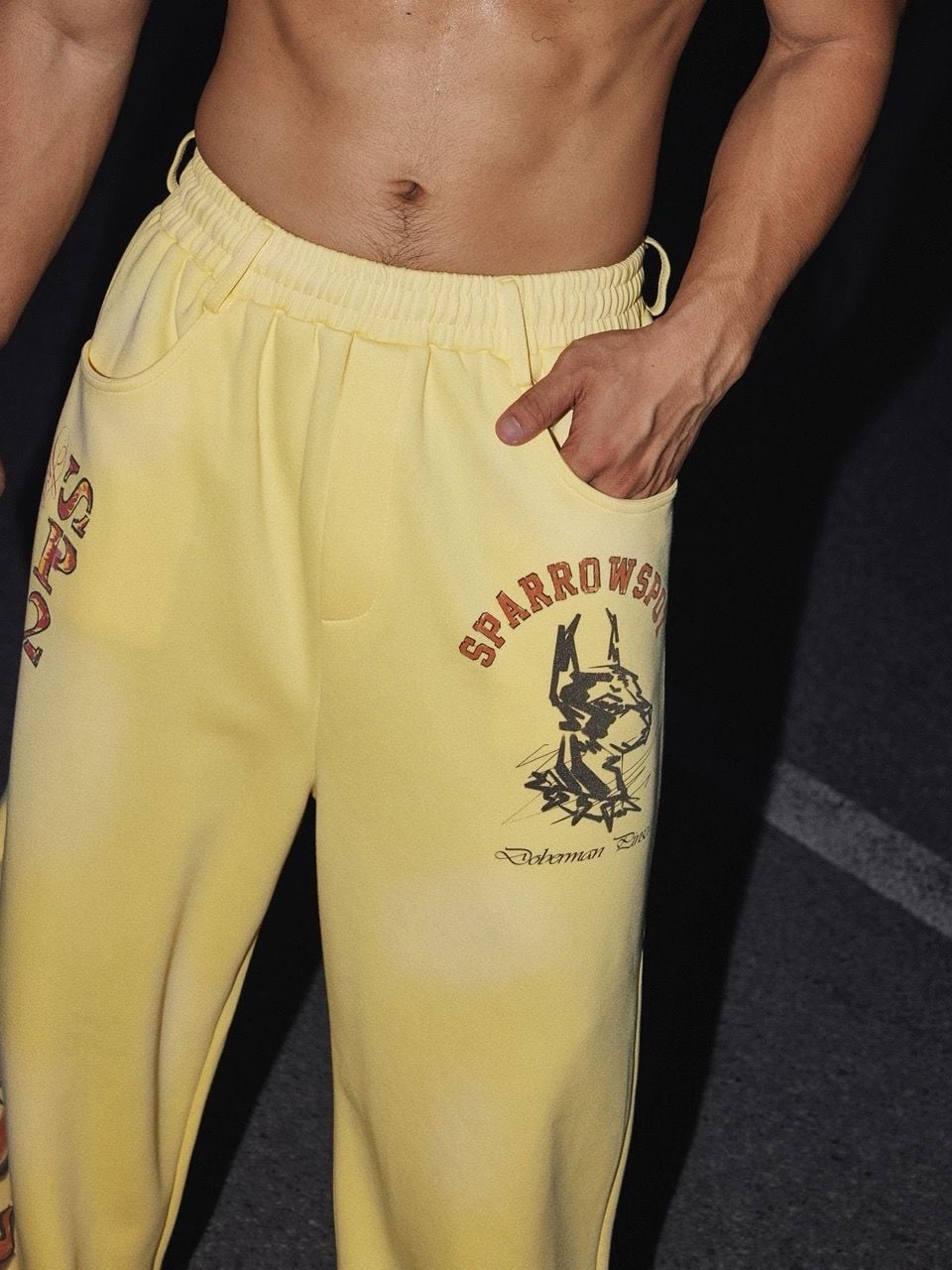  SWEATPANT 0262 YELLOW 