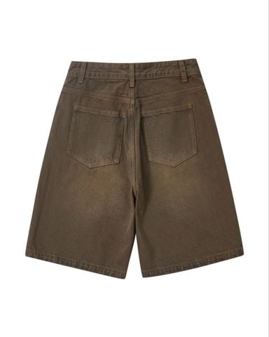  SHORT JEAN 626 BROWN 