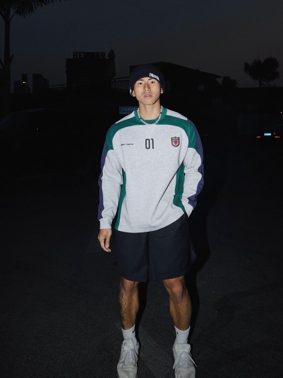  SWEATSHIRT 3766 GREEN 