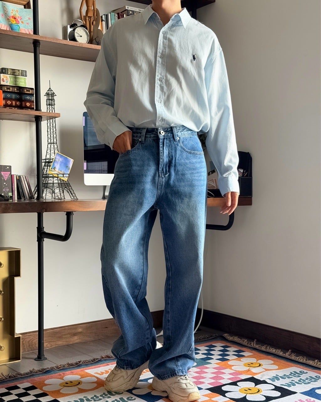  QUẦN JEAN 9092 XANH 