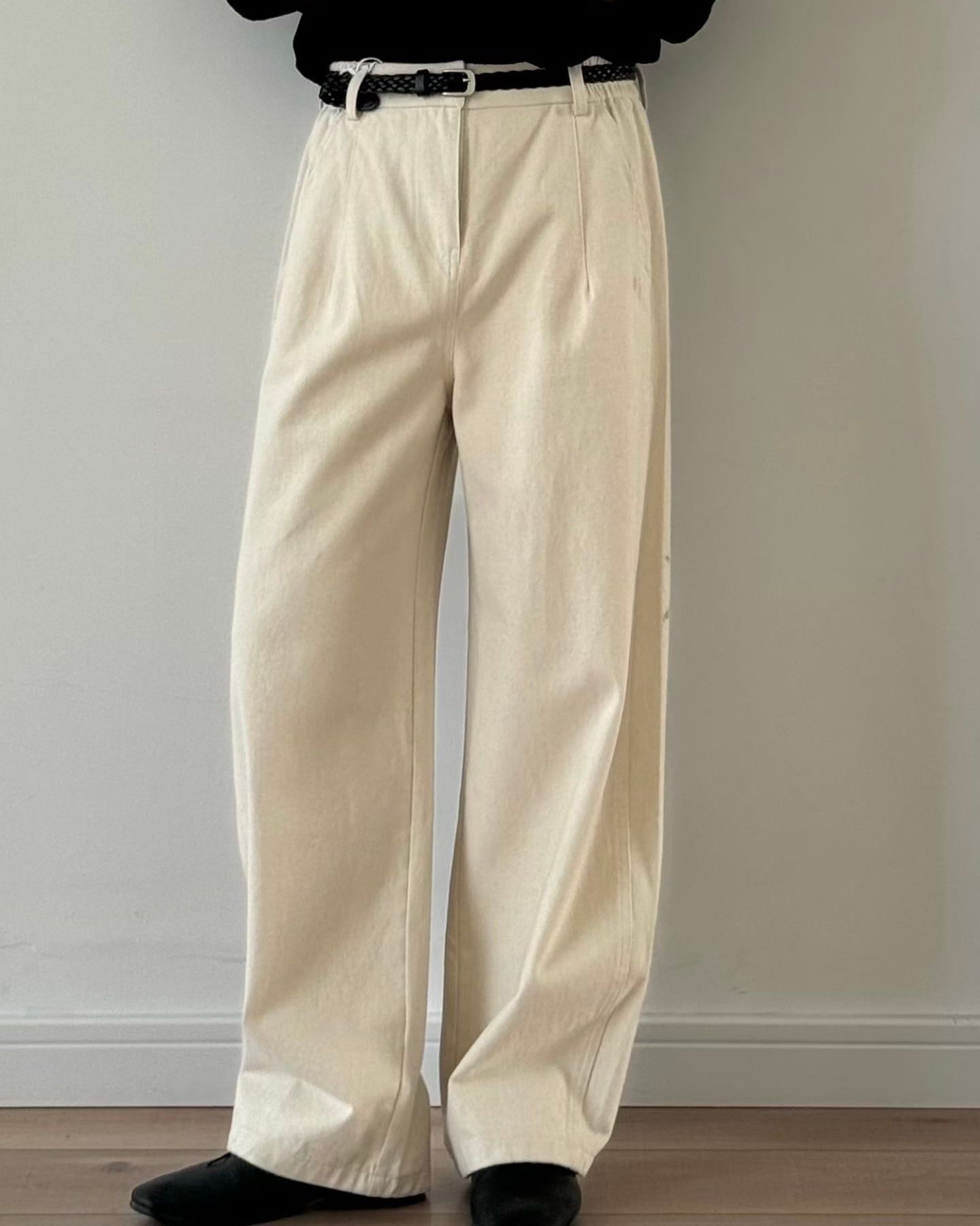  QUẦN ỐNG RỘNG 9276 KEM 