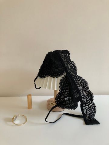  Áo Chân Ren Hoa Hồng Đen 