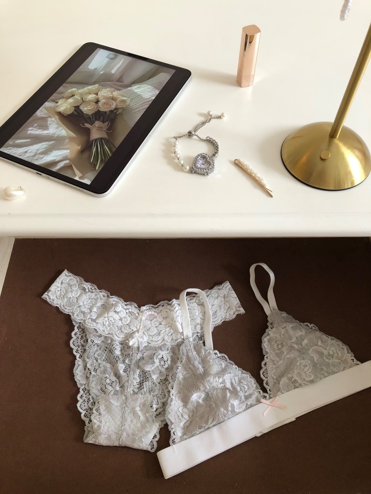 Quần Cánh Hoa Xám