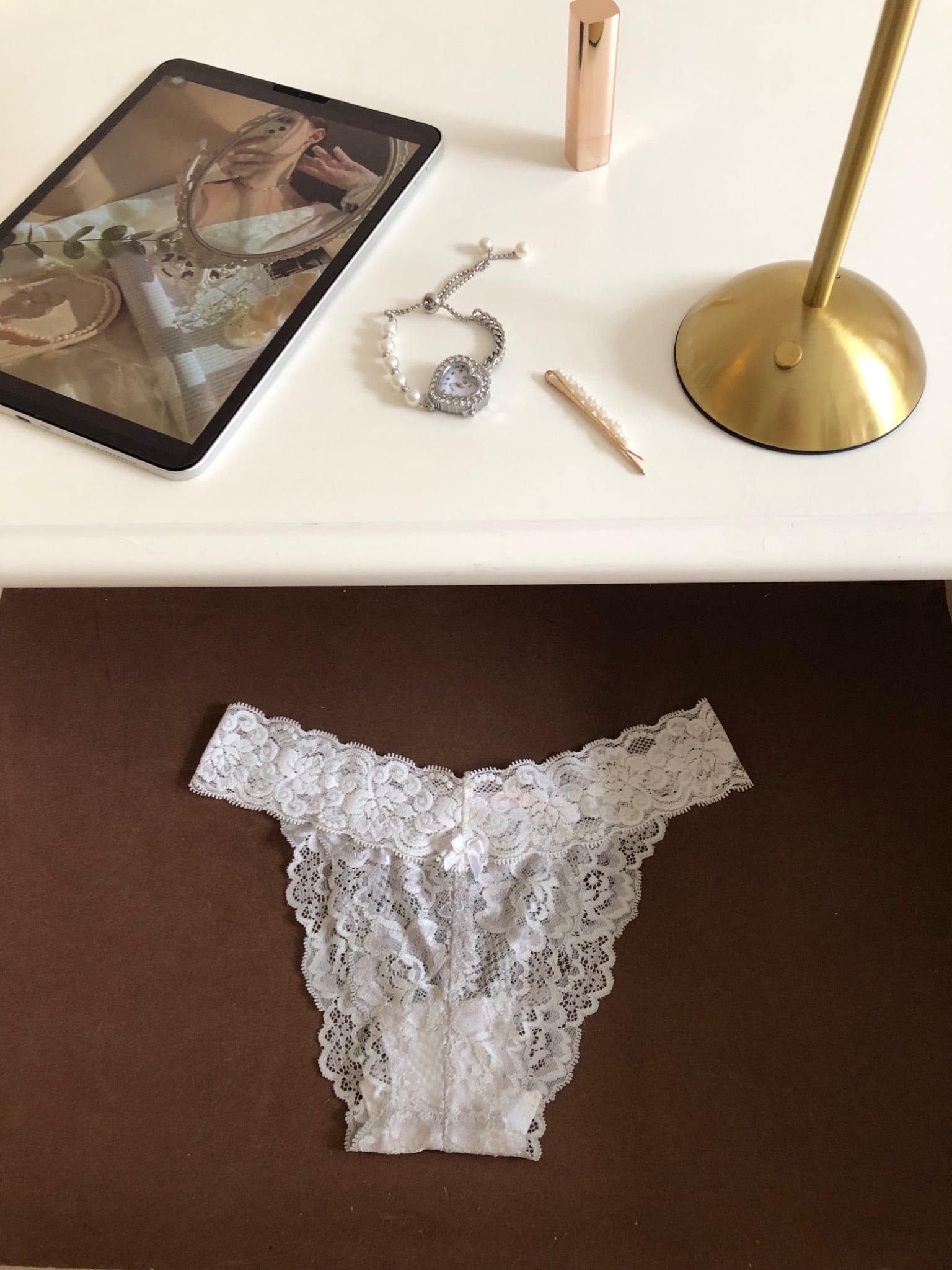 Quần Cánh Hoa Xám