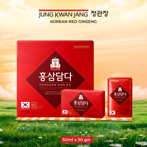 Nước Hồng Sâm Hongsam Dam Da 50ml x 30 Gói