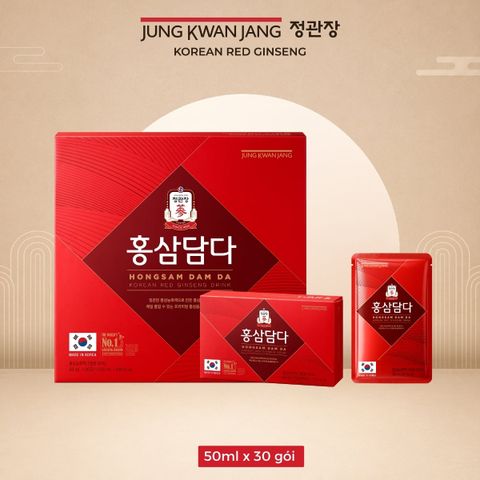 Nước Hồng Sâm Hongsam Dam Da 50ml x 30 Gói