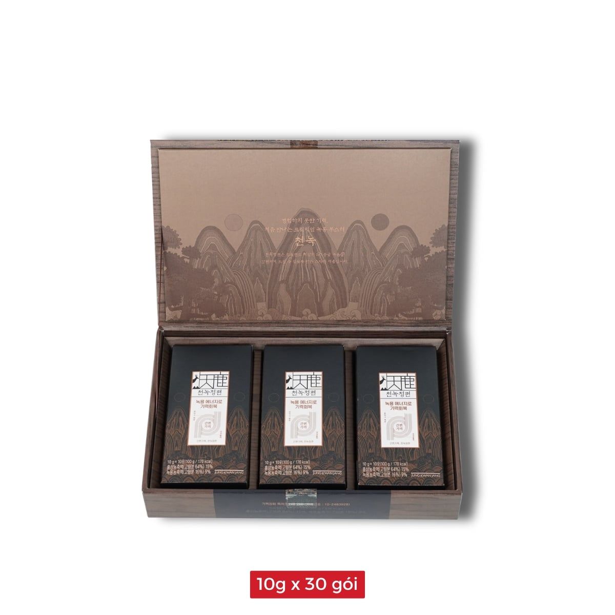 Tinh Chất Hồng Sâm Nhung Hươu KGC Jung Kwan Jang Cheon Nok (10g x 30 gói) 