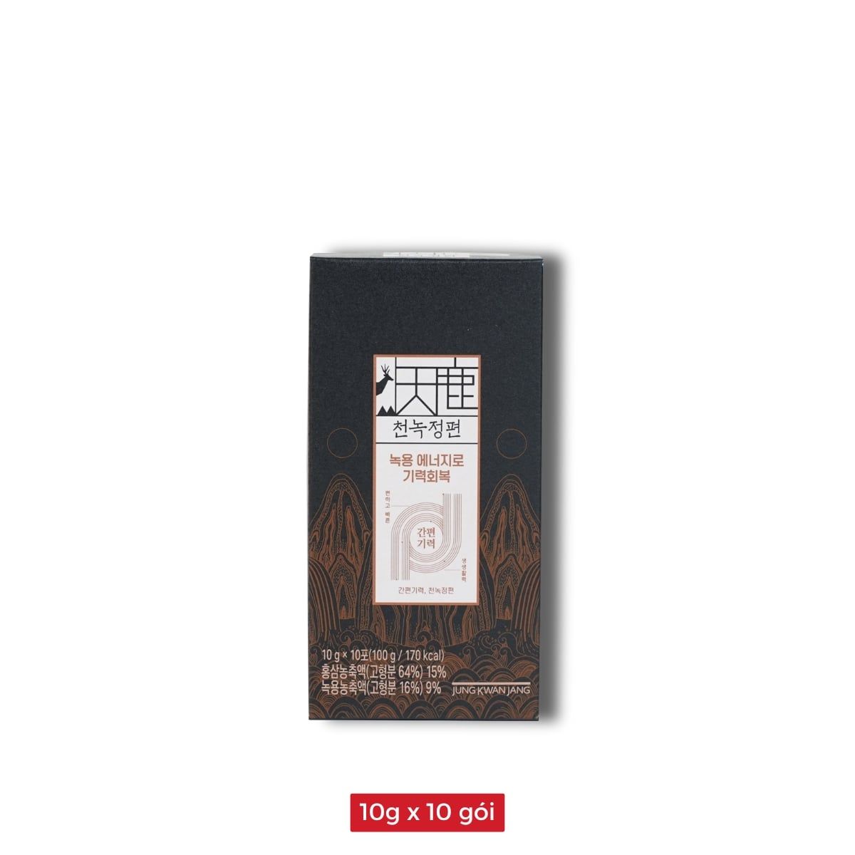  Tinh Chất Hồng Sâm Nhung Hươu KGC Jung Kwan Jang Cheon Nok (10g x 30 gói) 