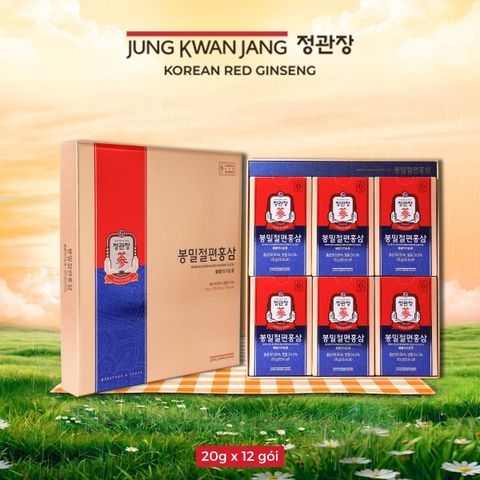 Hồng Sâm Lát Tẩm Mật Ong KGC Honeyed Slices 20 g x 12 Hộp