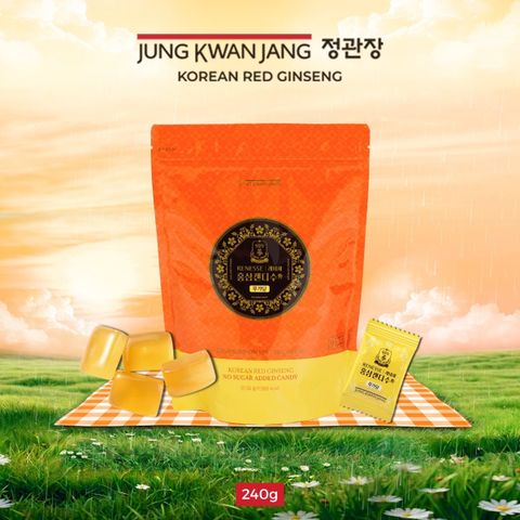 Kẹo Hồng Sâm KGC Renesse Không Đường 240g