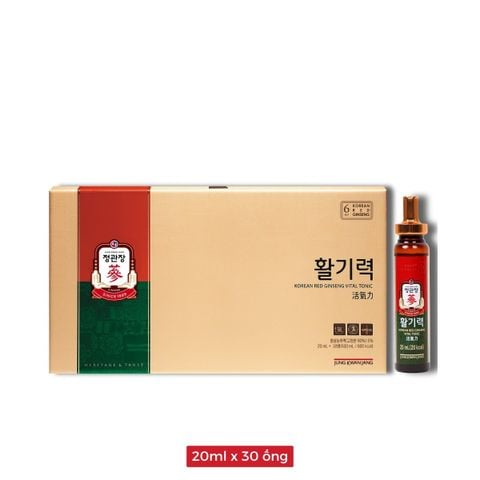 Nước Hồng Sâm KGC Vital Tonic  20ml x 30 Chai
