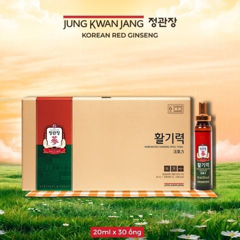 Nước Hồng Sâm KGC Vital Tonic  20ml x 30 Chai