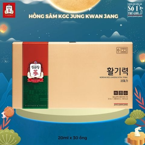 Nước Hồng Sâm KGC Vital Tonic  20ml x 30 Chai