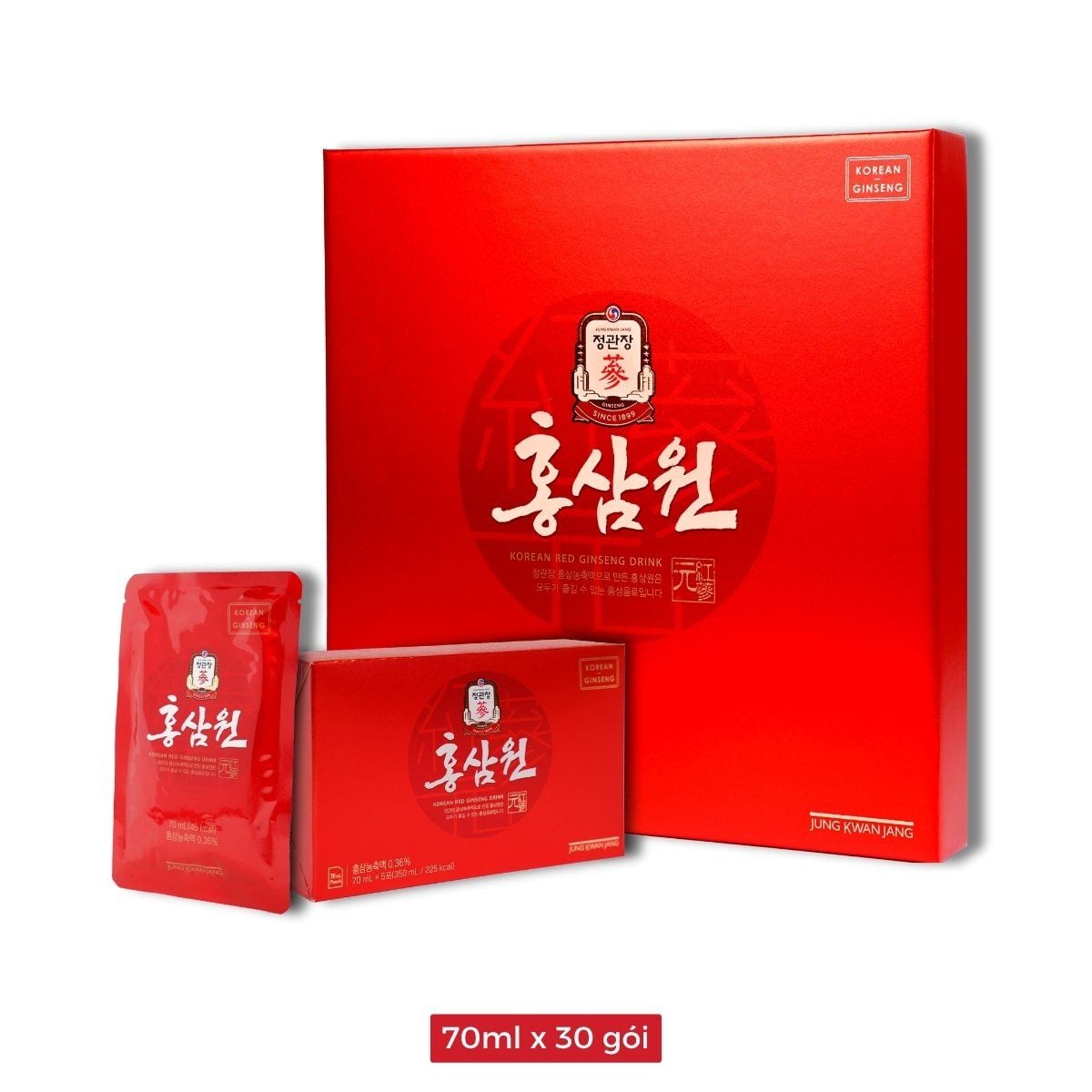  Nước Hồng Sâm Won 70ml x 30 Gói 