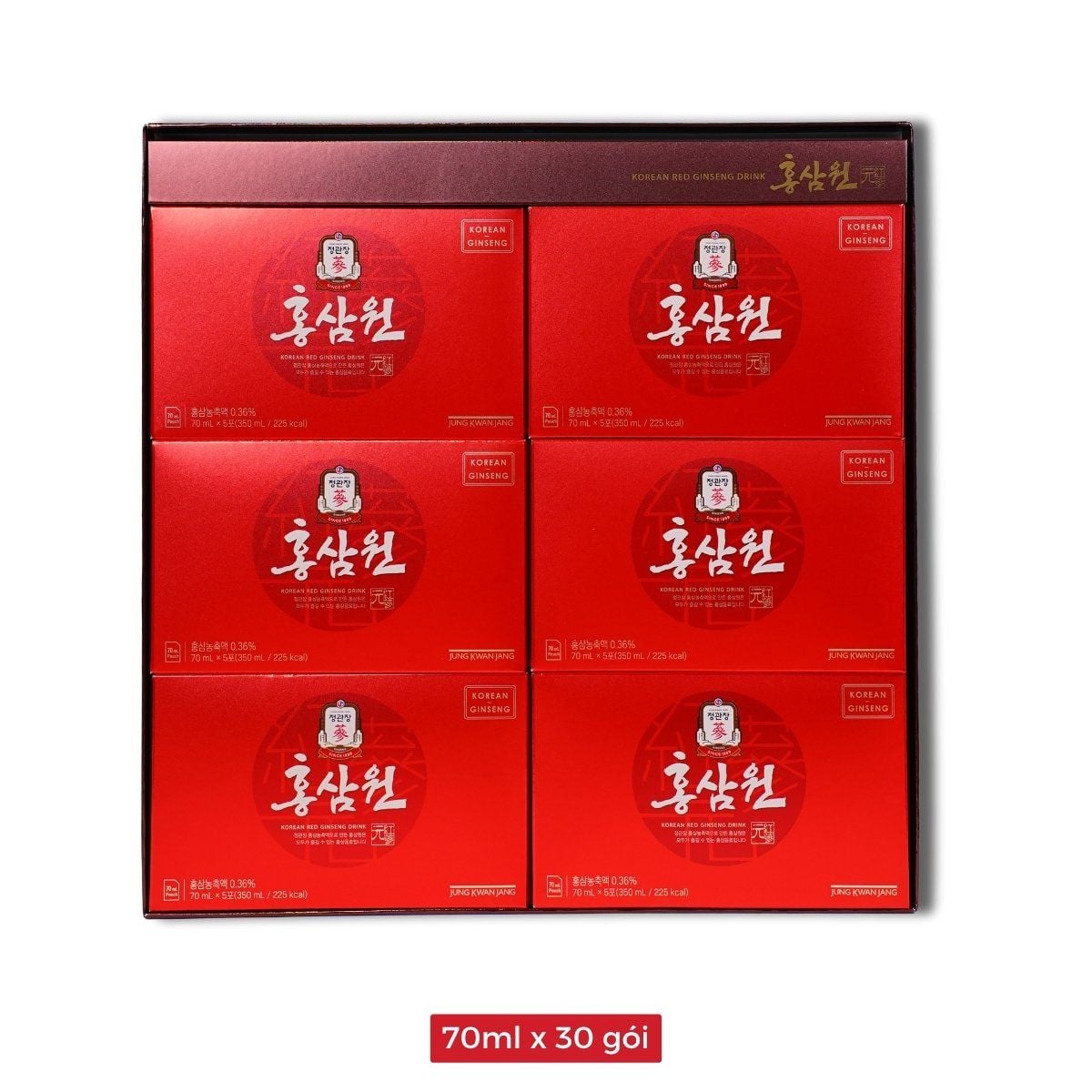  Nước Hồng Sâm Won 70ml x 30 Gói 