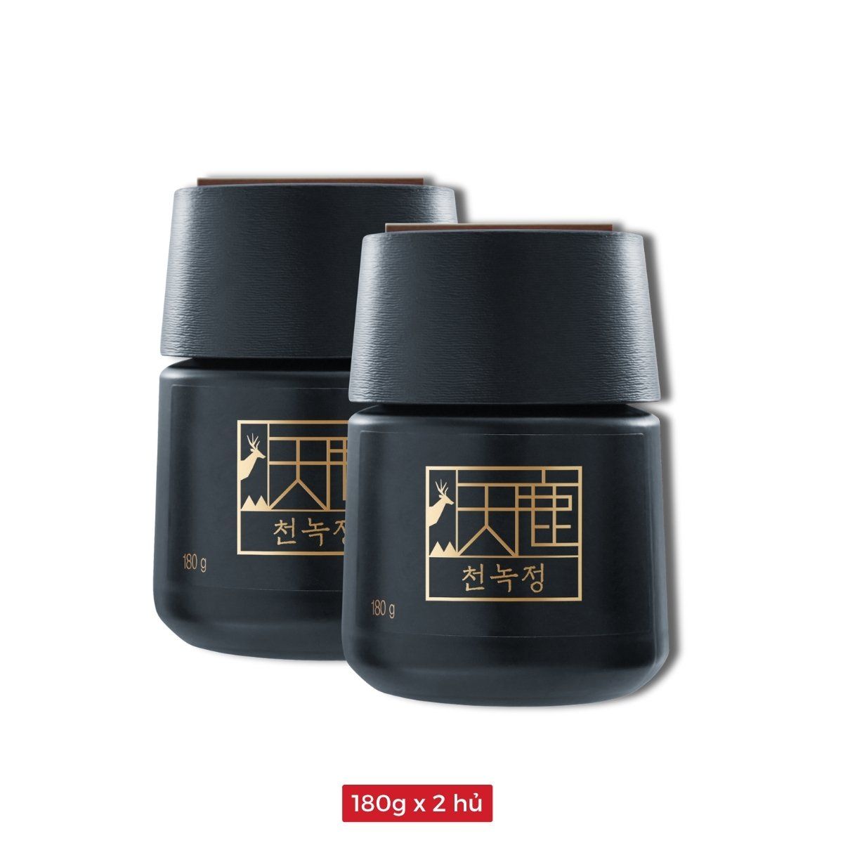  Tinh Chất Hồng Sâm Nhung Hươu KGC Cheon Nok Extract 180g x 2 Hũ 