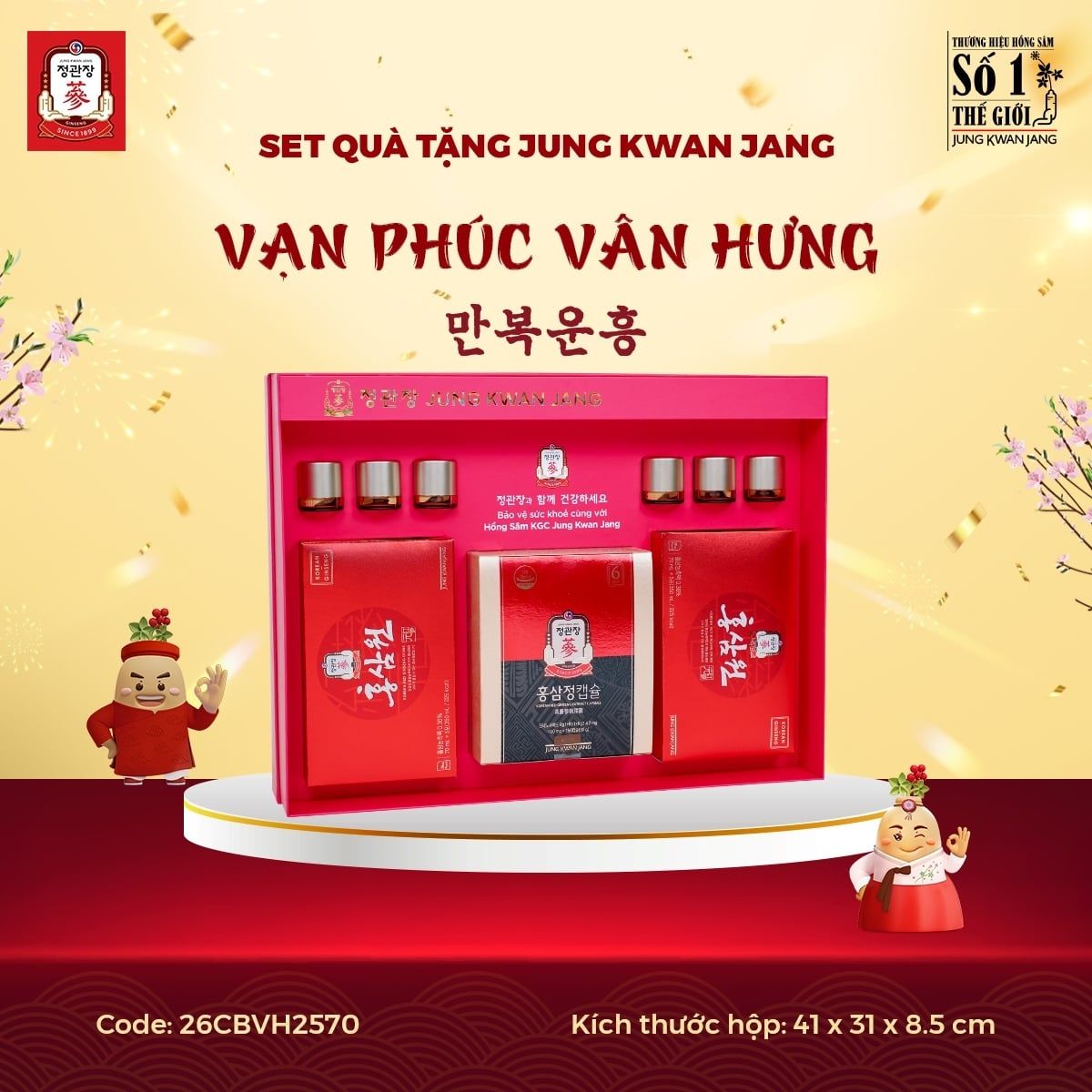  Set quà tặng VẠN PHÚC VÂN HƯNG 