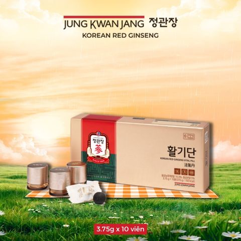 Viên Hồng Sâm KGC Vital Pill 3.75g x 10 Viên