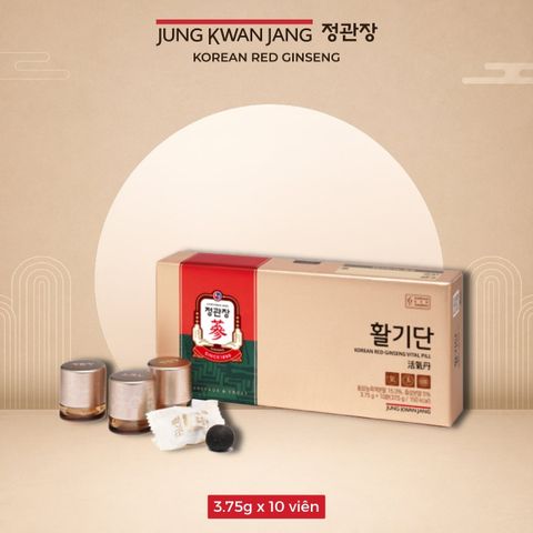 Viên Hồng Sâm KGC Vital Pill 3.75g x 10 Viên