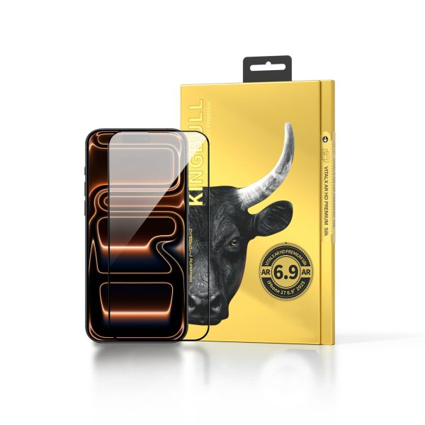  Kính Cường Lực Chống Phản Quang Cao Cấp Mipow Kingbull VITALX AR HD PREMIUM Silk iPhone 17 Series 