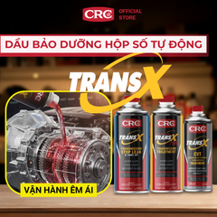 CRC TransX Dầu bảo dưỡng hộp số tự động, làm sạch, bôi trơn, phục hồi và xử lý rò rỉ trong hộp số tự động - 402015