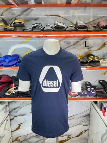 Áo Thun Diesel Xanh Navy Hình Tam Giác - New - A15647RPATI