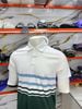 Áo Polo Abercrombie & Fitch Trắng Sọc Ngang Xanh Lá - New - ABCR120526