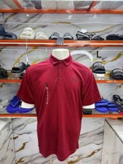 Áo Polo Under Armour Đỏ Kẻ Ngang - New - 1290141