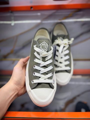 Giày Lacoste Xanh Rêu Đơn Giản - New - 47CMA0006