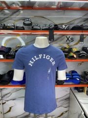 Áo Thun Tommy Hilfiger Xanh Chàm Chữ Trắng - New - XM03817 402 C9T