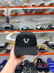 Nón True Religion Đen Thêu Logo Trắng - New - TR2327