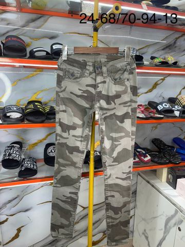 Quần Dài Kaki True Religion Nâu Lính - Like new - TR371313