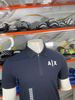 Áo Polo A/X Armani Exchange Xanh Đen Thêu Chữ Trắng - New - 7VZFJA ZJL4Z