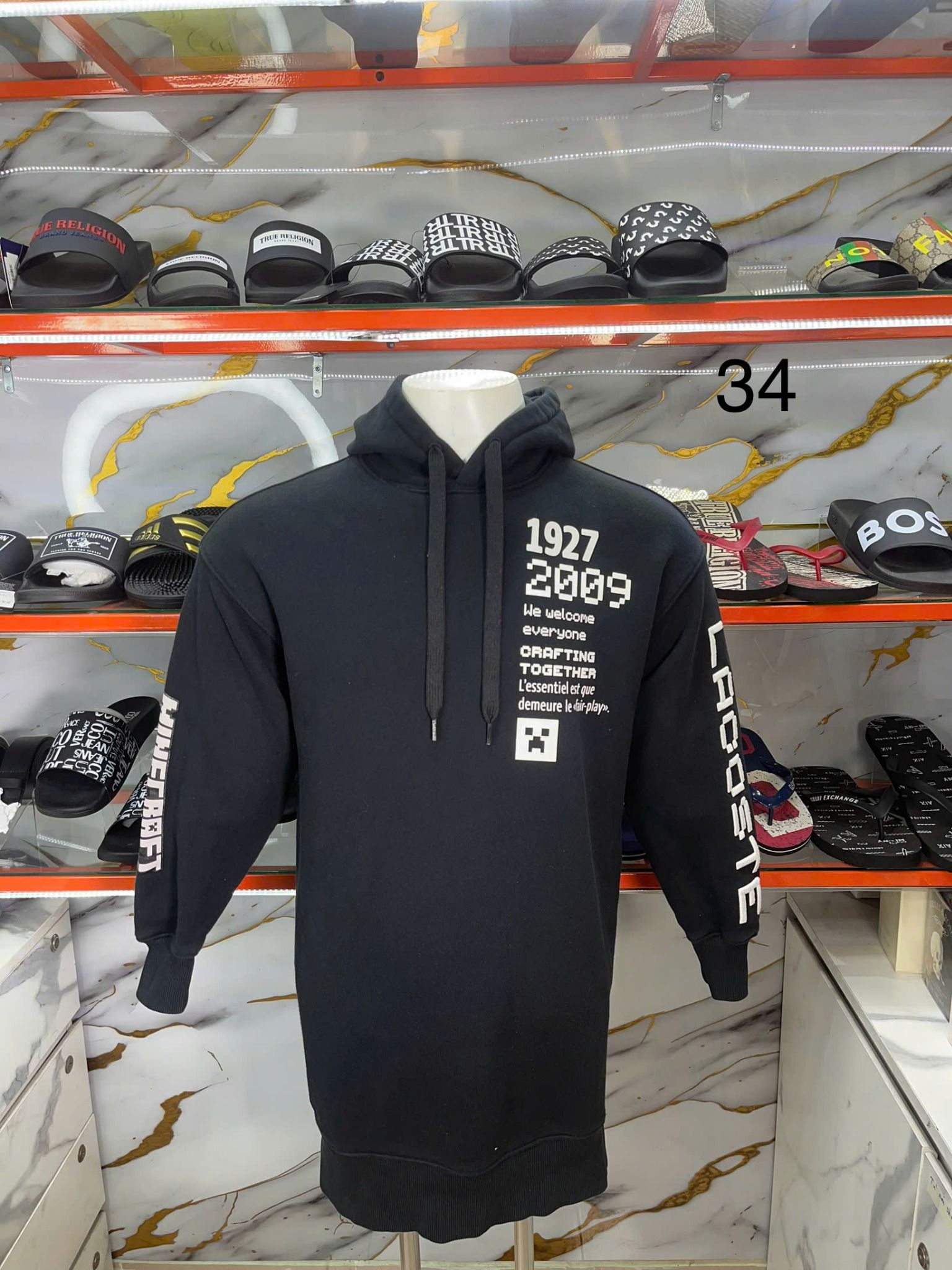 Đầm Nữ Lacoste Đen Together - Like new - LCT23444