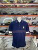 Áo Polo Lacoste Xanh Navy Kẻ Ngang Đỏ Vàng - New - PH0037 51 166 - TD05