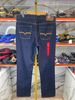 Quần Dài Jeans Guess Xanh Đậm Chỉ Vàng - New - JH78279