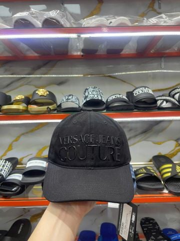 Nón Versace Đen Chữ Đen - New - 76GAZK32