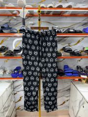 Quần Dài Thun True Religion Đen Chữ Trắng Tròn - New - MP1416TRTJ