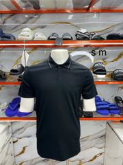 Áo Polo CK Calvin Klein Đen Cổ Viền Trắng - New - 4L0179X 001 UB1