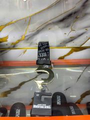 Dây Nịt True Religion Đen Mặt Vàng Chữ Xám - New - TR3070