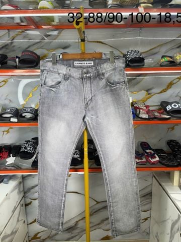 Quần Dài Jeans Express Xám Đen - Like new - EXP273727