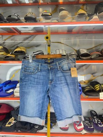 Quần Short Jeans Lucky Brand Xanh Nhạt - New - EMW461